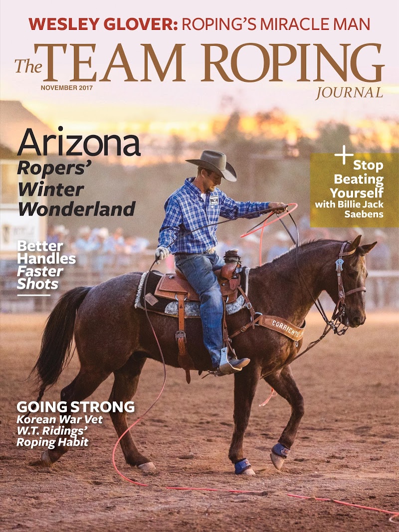 The-Team-Roping-Journal November 01, 2017 Issue Cover