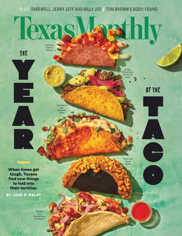 Texas-Monthly December 01, 2020 Issue Cover
