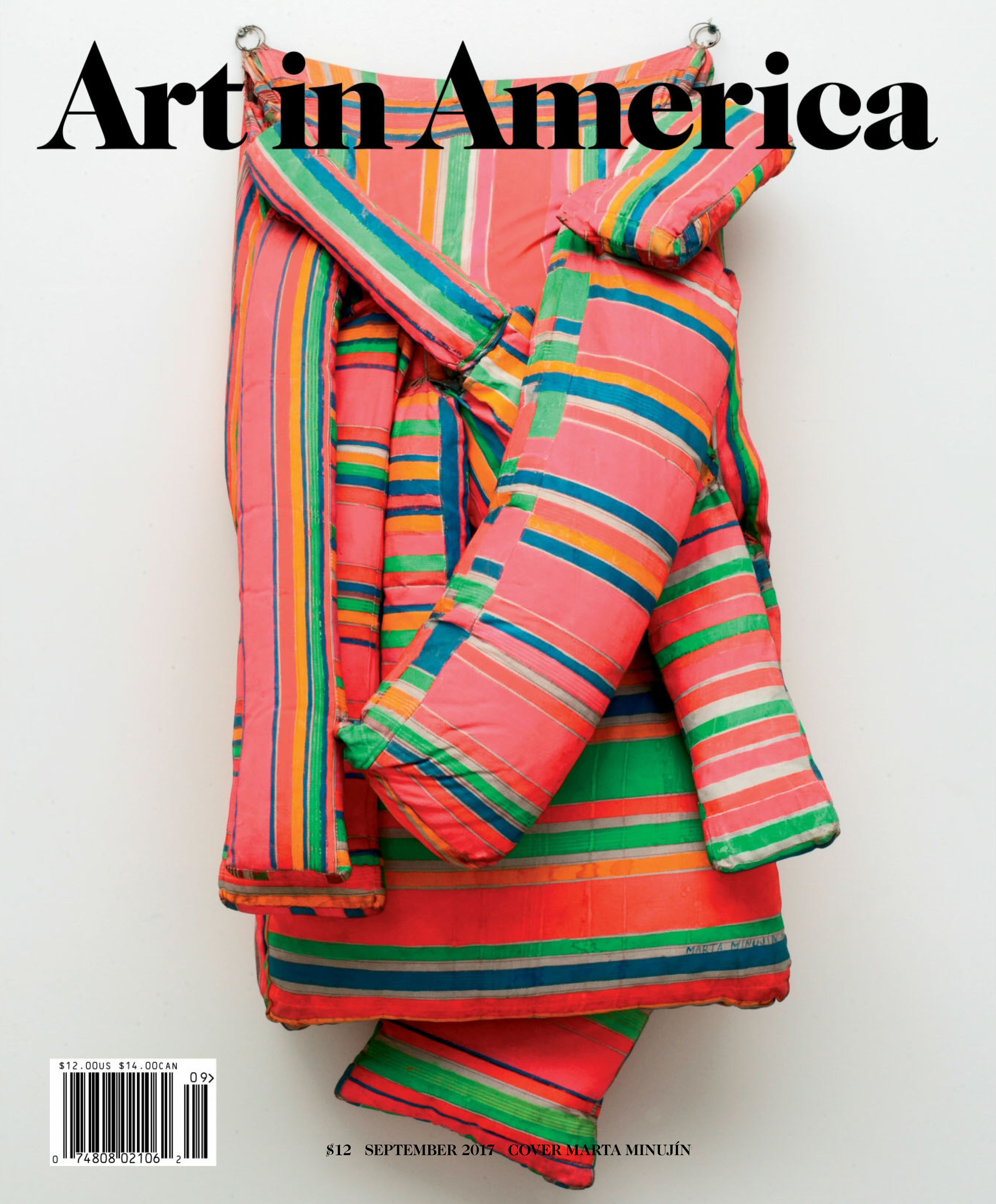 Art-In-America September 01, 2017 Issue Cover