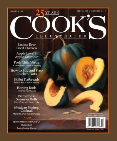 Cook's Illustrated September 01, 2019 Issue Cover