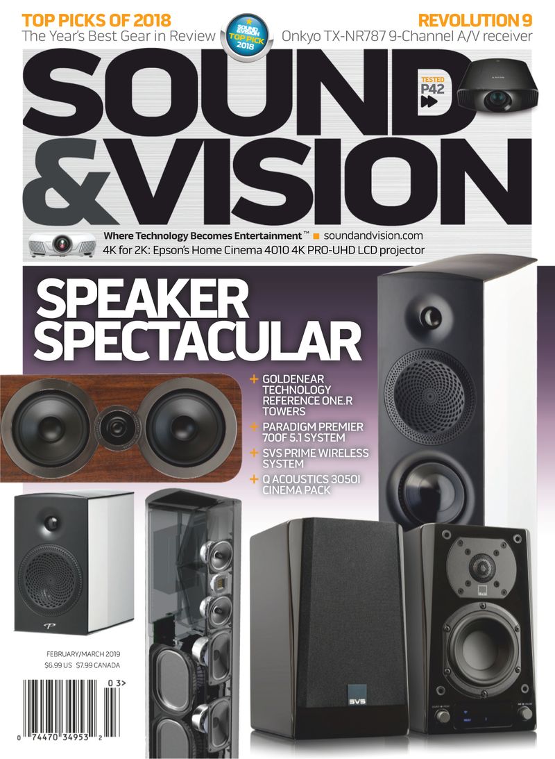 Sound-and-Vision February 01, 2019 Issue Cover