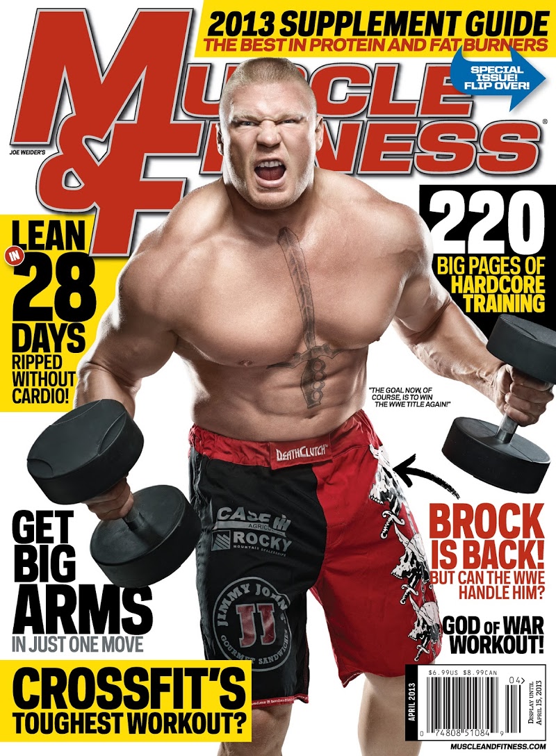 Muscle-and-Fitness April 01, 2013 Issue Cover