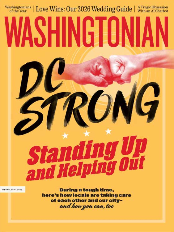 Washingtonian January 01, 2026 Issue Cover