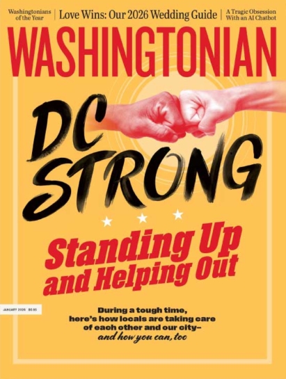 Washingtonian January 01, 2026 Issue Cover