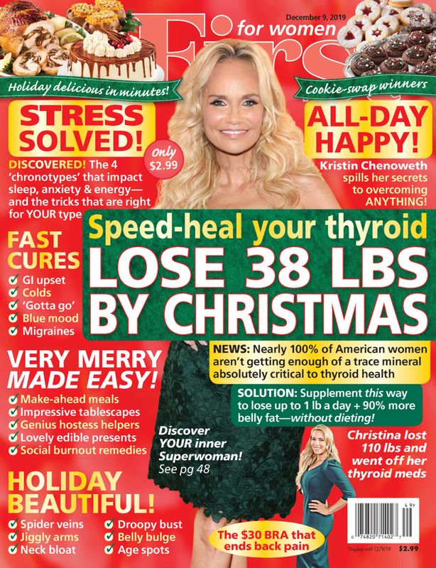 First-For-Women December 09, 2019 Issue Cover
