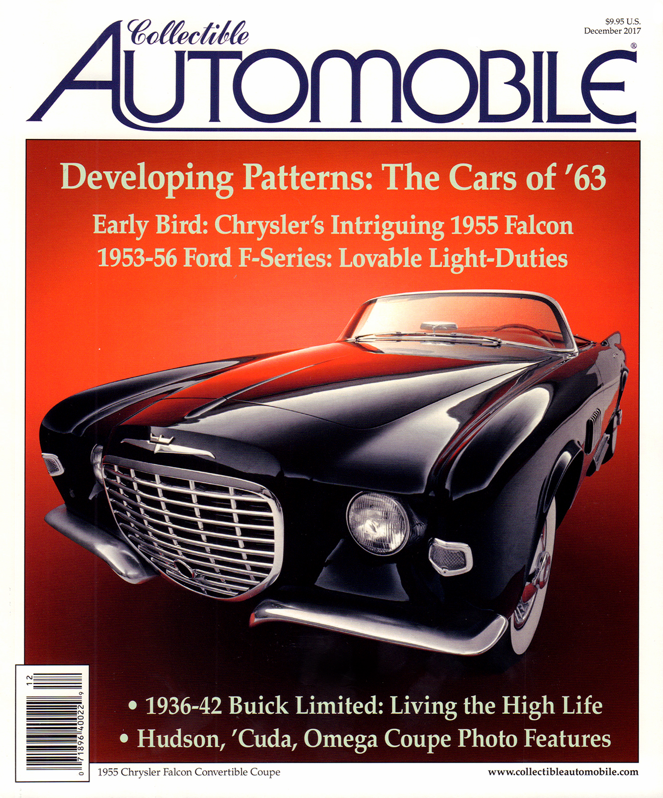 Collectible-Automobile December 01, 2017 Issue Cover