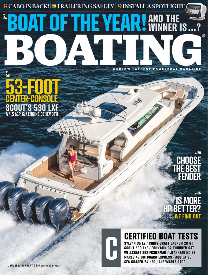 Boating January 01, 2019 Issue Cover