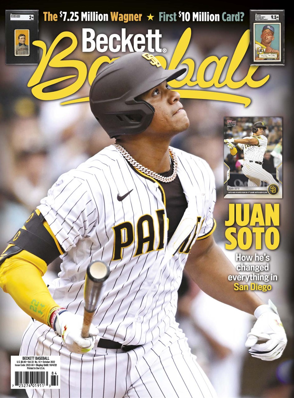 Beckett-Baseball October 01, 2022 Issue Cover