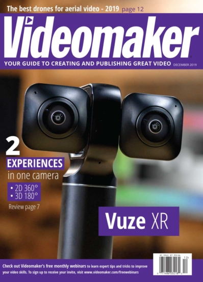 Videomaker December 01, 2019 Issue Cover