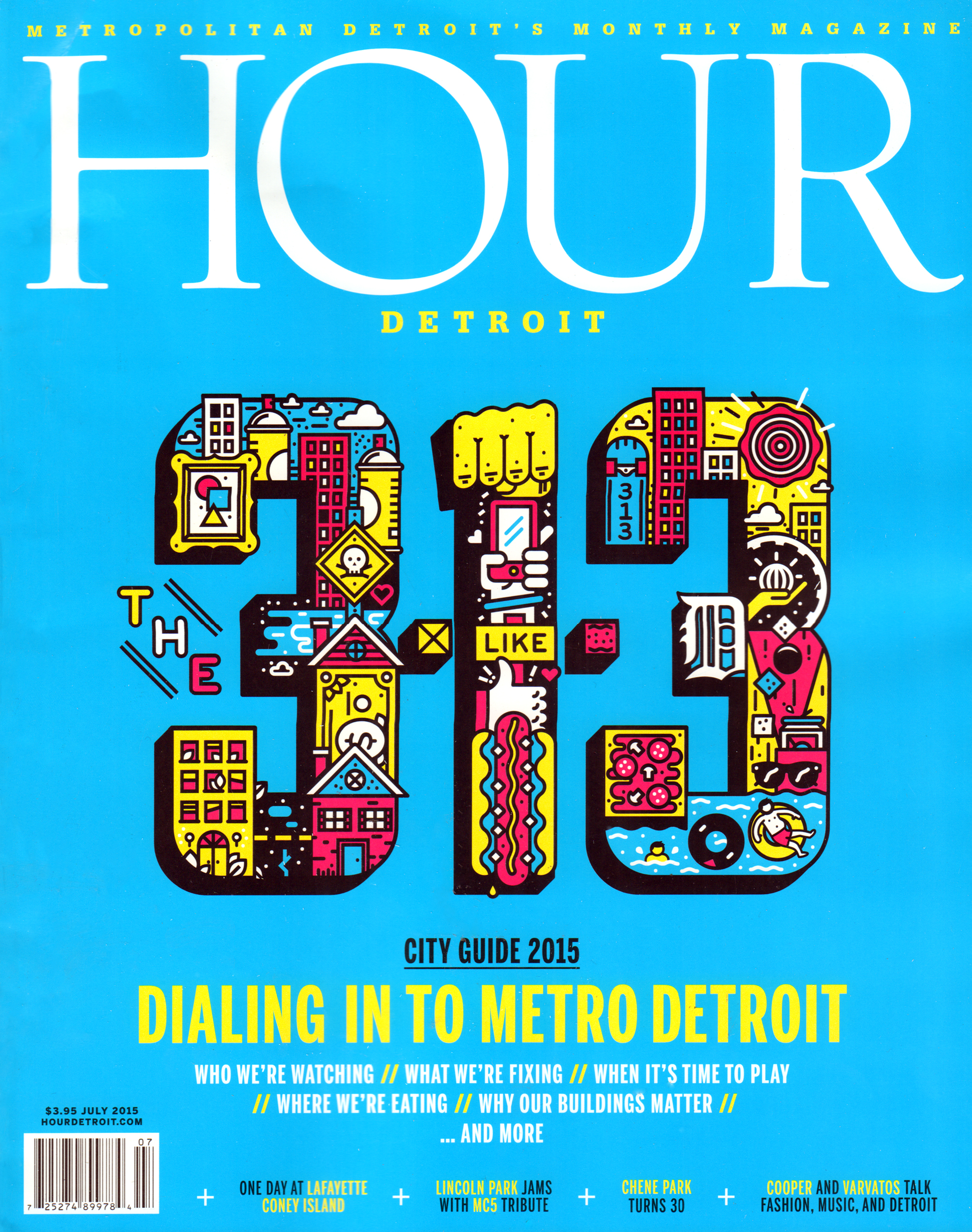 Hour-Detroit July 01, 2015 Issue Cover