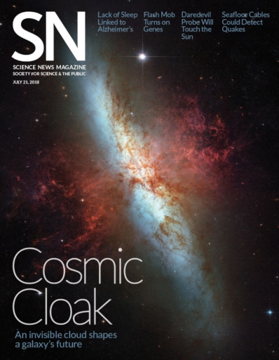 Science News July 21, 2018 Issue Cover