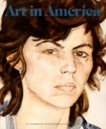 Art-in-America November 01, 2013 Issue Cover