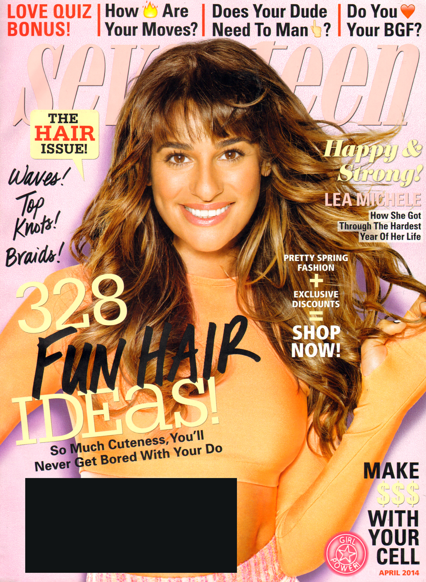 Seventeen April 01, 2014 Issue Cover