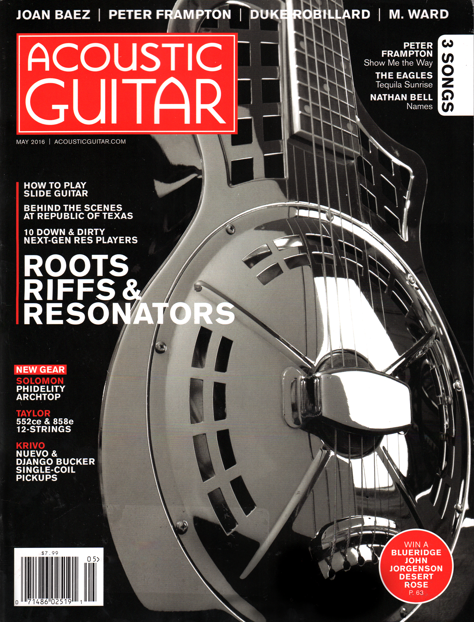Acoustic-Guitar May 01, 2016 Issue Cover