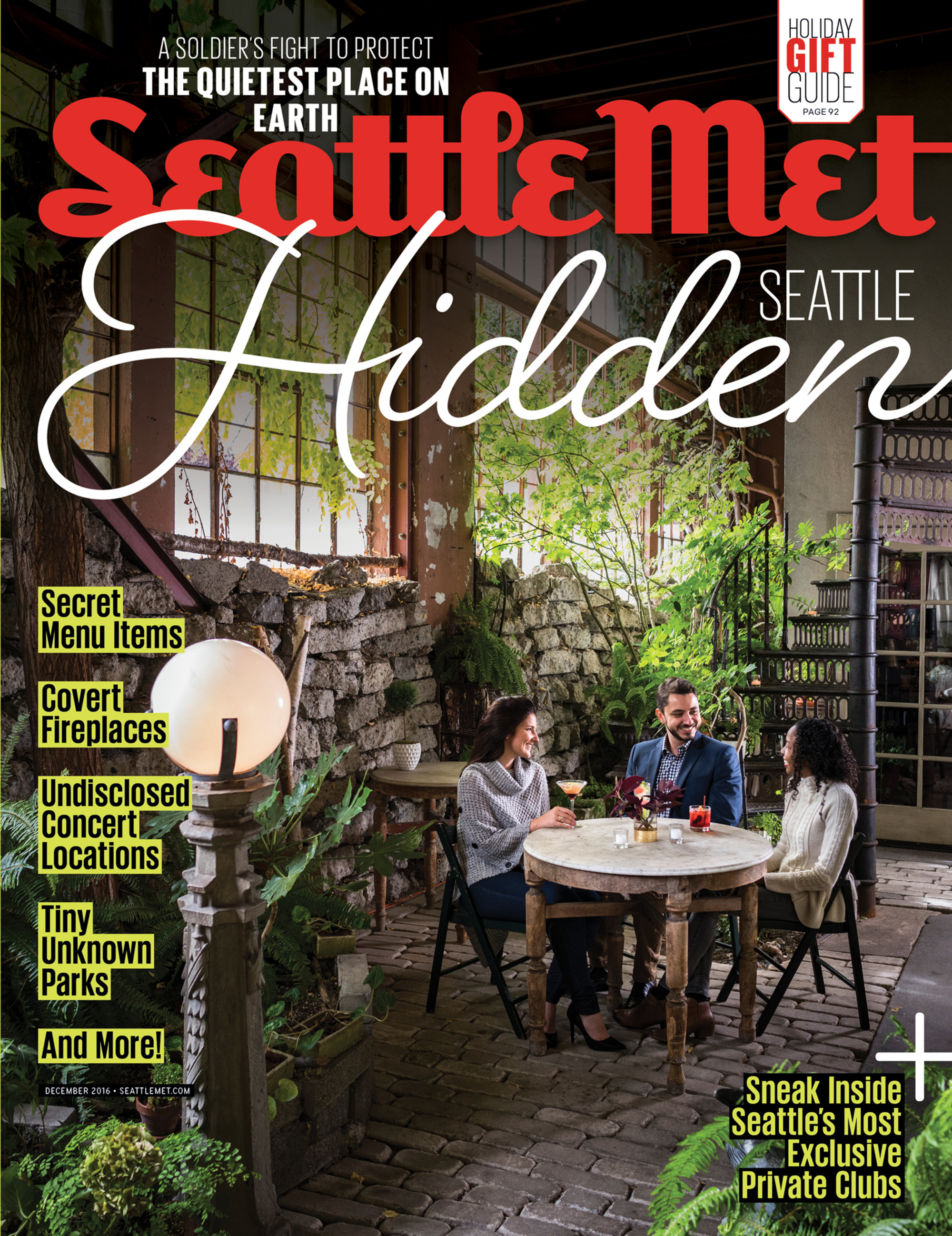 Seattle-Met December 01, 2016 Issue Cover