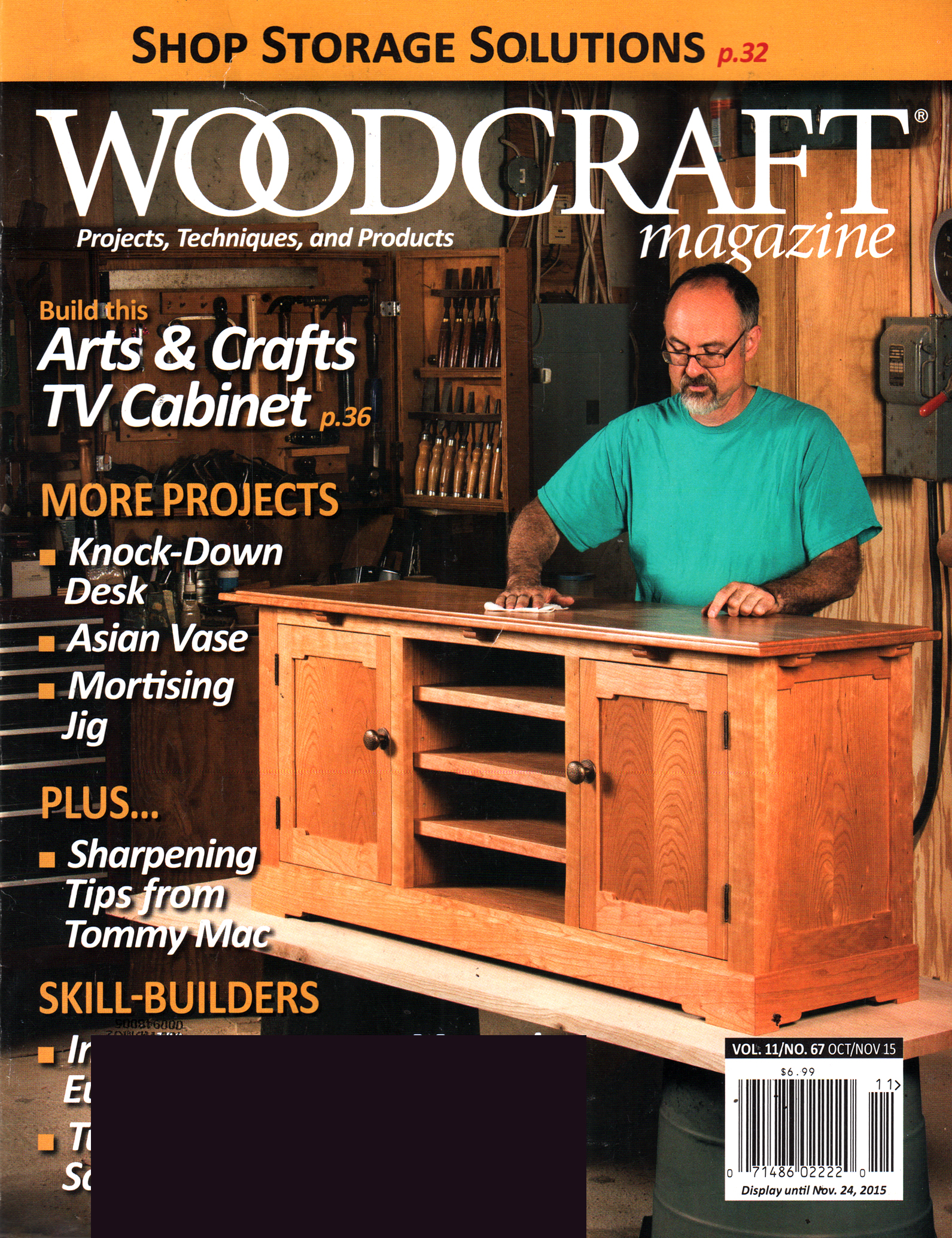 Woodcraft October 01, 2015 Issue Cover