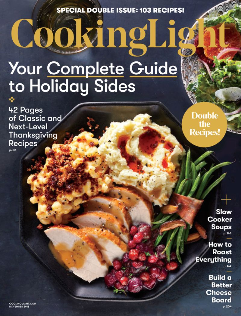 Cooking-Light November 01, 2018 Issue Cover