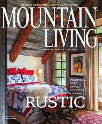 Mountain Living September 01, 2018 Issue Cover