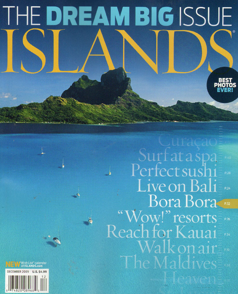 Islands December 01, 2009 Issue Cover