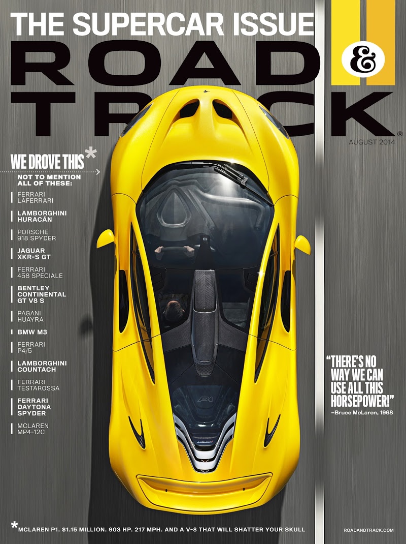 Road-and-Track August 01, 2014 Issue Cover