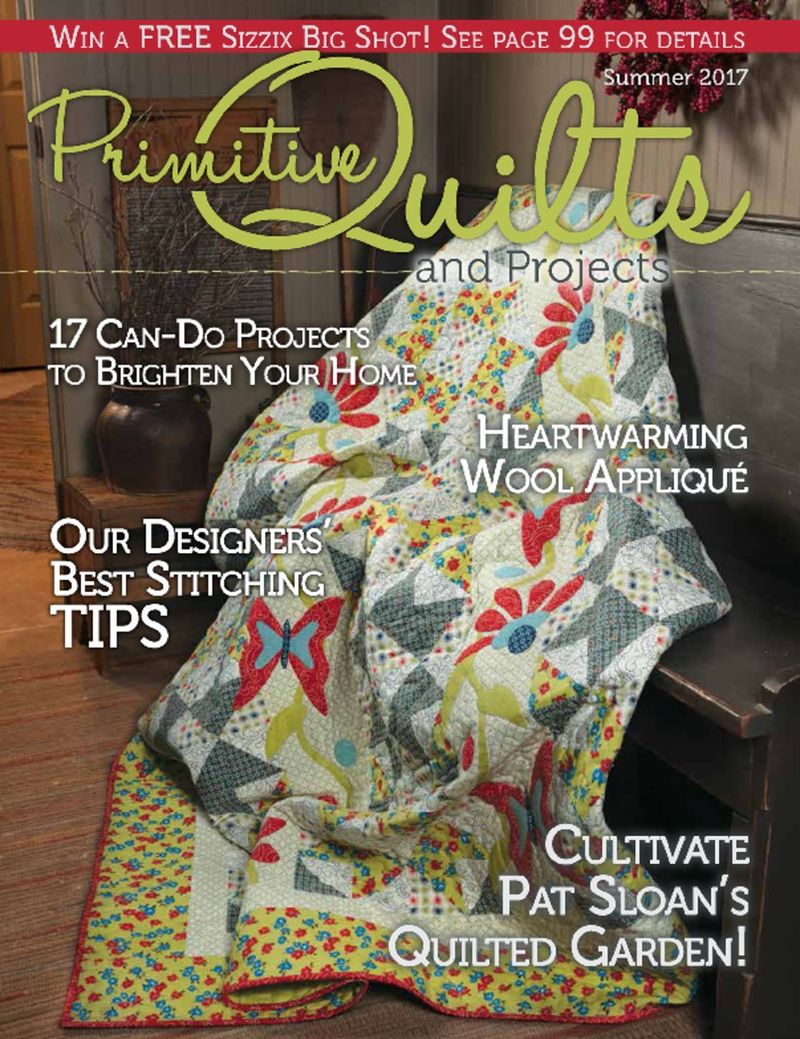 Primitive-Quilts-and-Projects June 01, 2017 Issue Cover