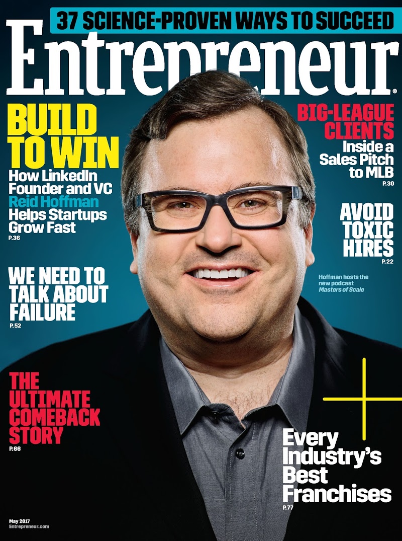 Entrepreneur May 01, 2017 Issue Cover