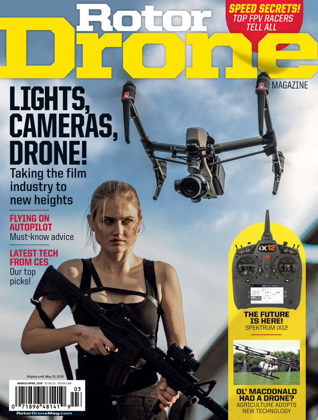 Rotor-Drone-Pro March 01, 2018 Issue Cover