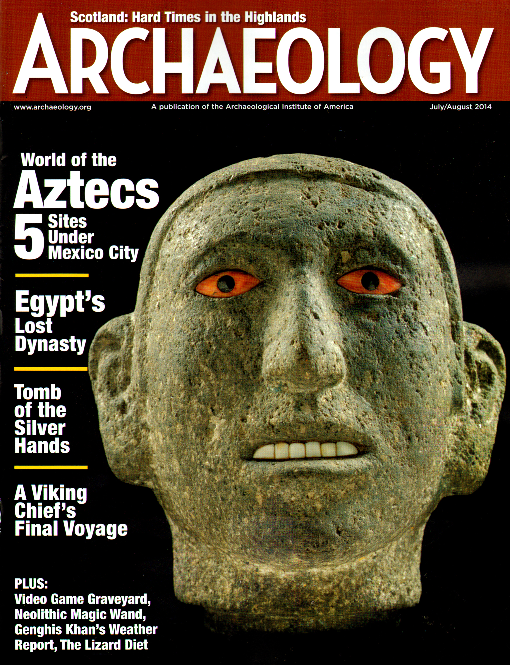Archaeology July 01, 2014 Issue Cover