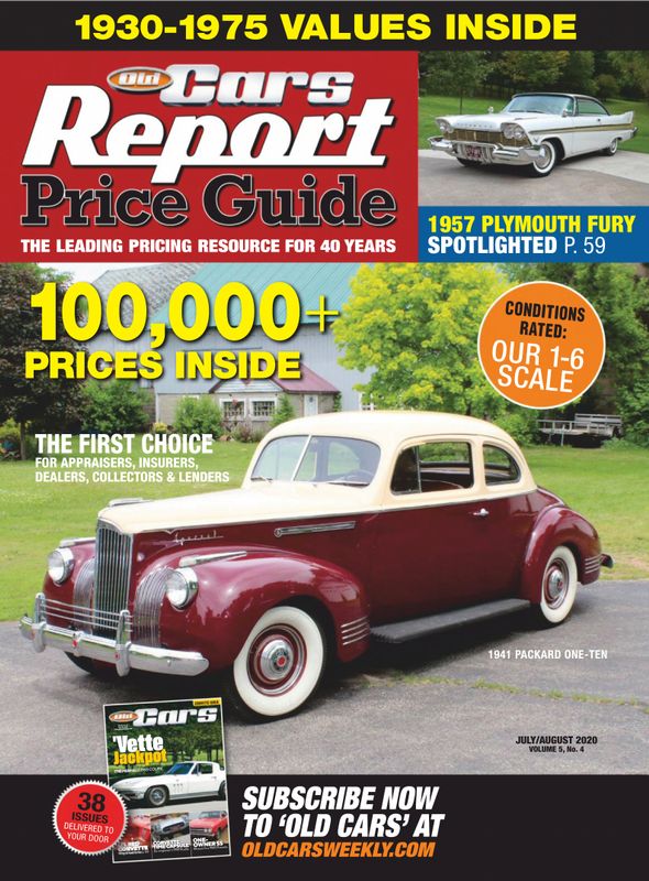 Old-Cars-Report-Price-Guide July 01, 2020 Issue Cover