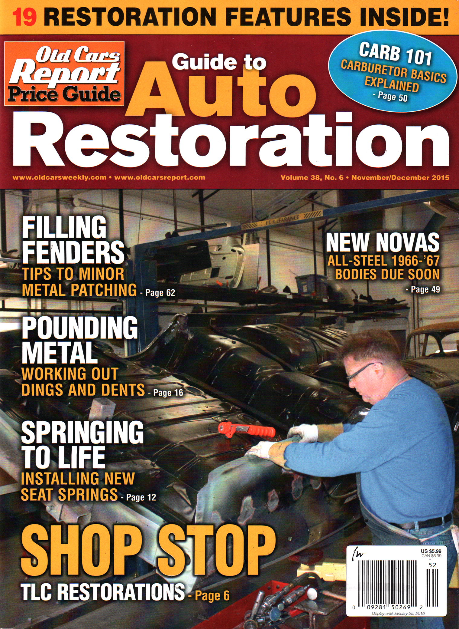 Old-Cars-Report-Price-Guide November 01, 2015 Issue Cover