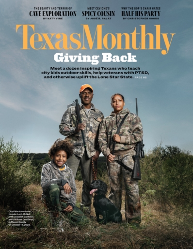 Texas Monthly December 01, 2023 Issue Cover