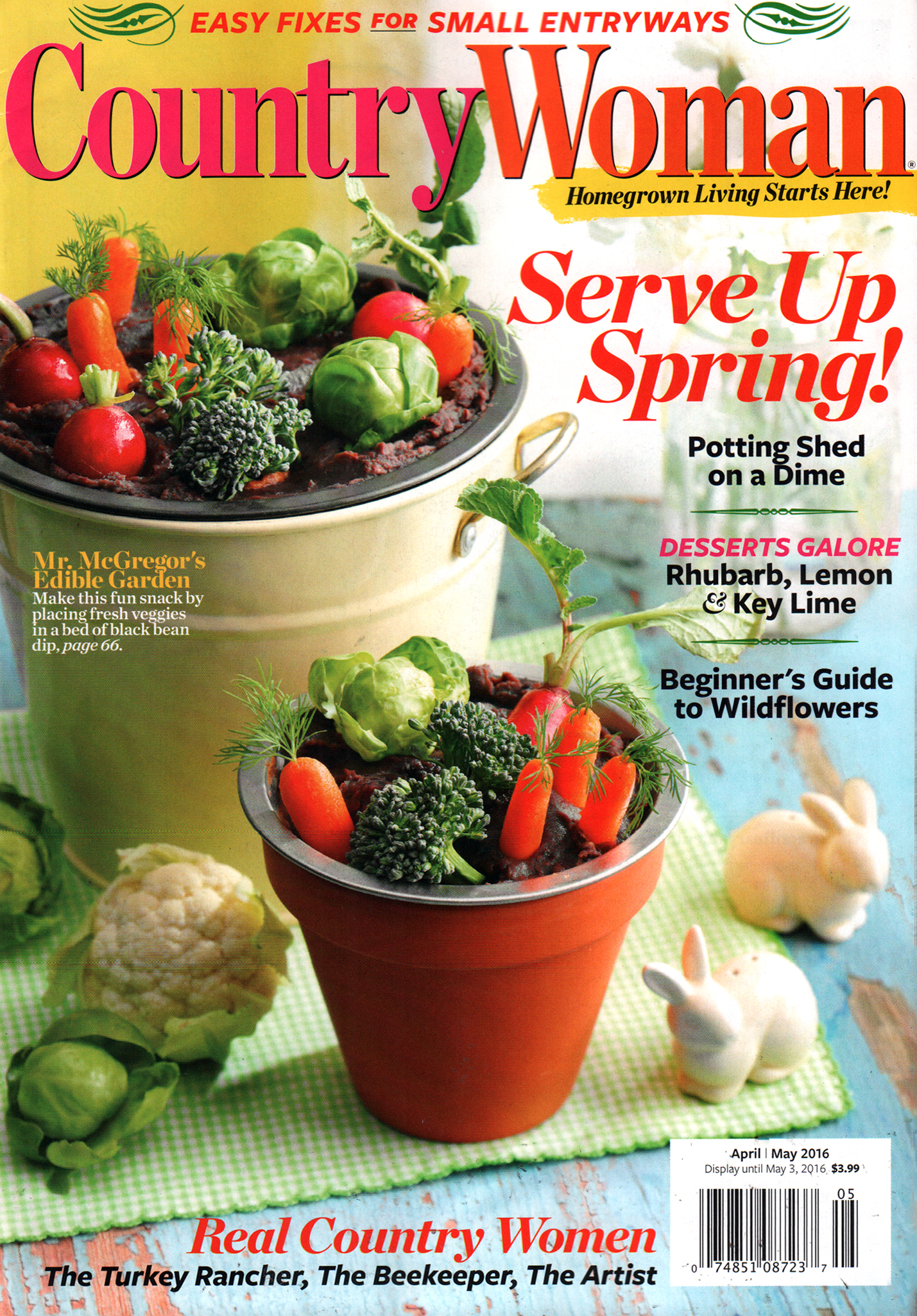 Country-Woman April 01, 2016 Issue Cover