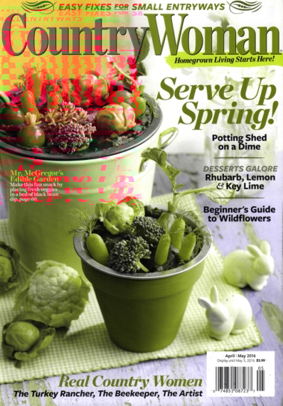 Country Woman April 01, 2016 Issue Cover