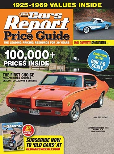 Old Cars Report Price Guide September 01, 2019 Issue Cover