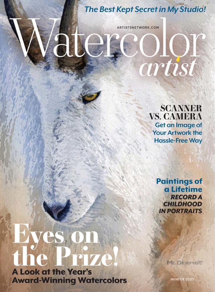 Watercolor-Artist December 01, 2022 Issue Cover