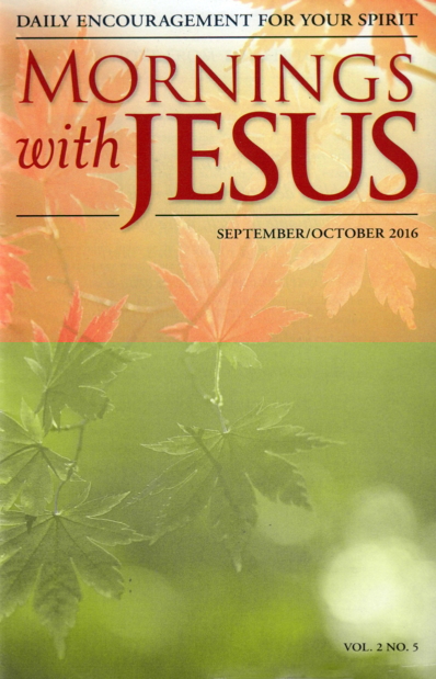 Mornings with Jesus September 01, 2016 Issue Cover