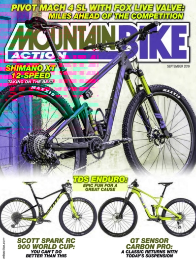 Mountain Bike Action September 01, 2019 Issue Cover