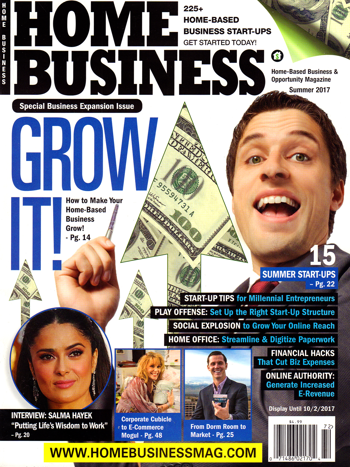 Home-Business-Magazine August 01, 2017 Issue Cover