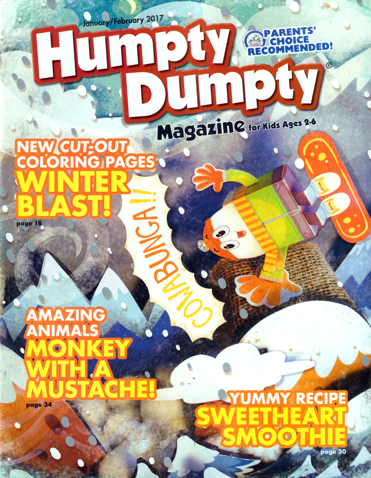 Humpty-Dumpty January 01, 2017 Issue Cover