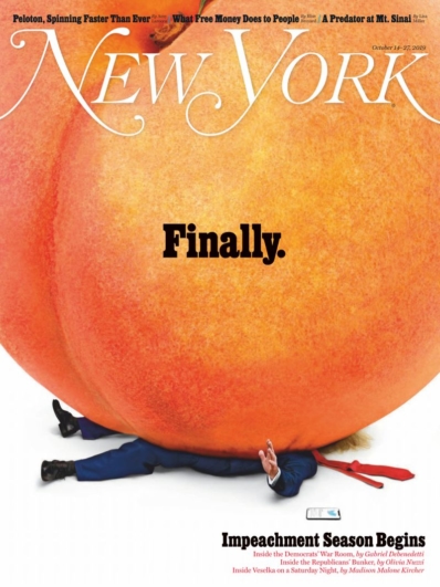 New York Magazine October 14, 2019 Issue Cover