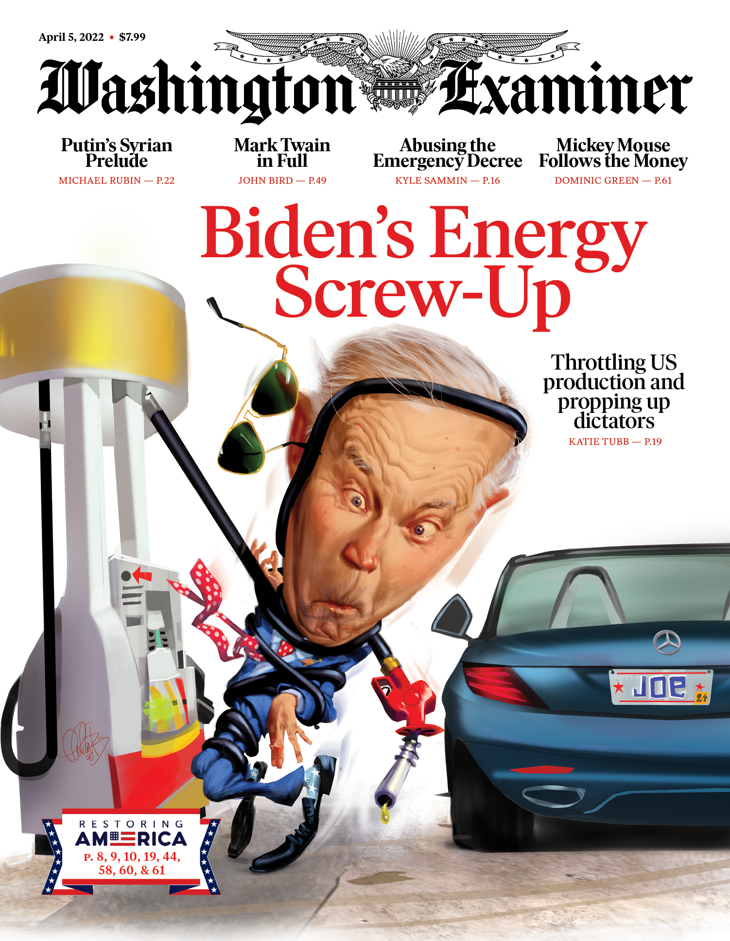 Washington-Examiner April 05, 2022 Issue Cover