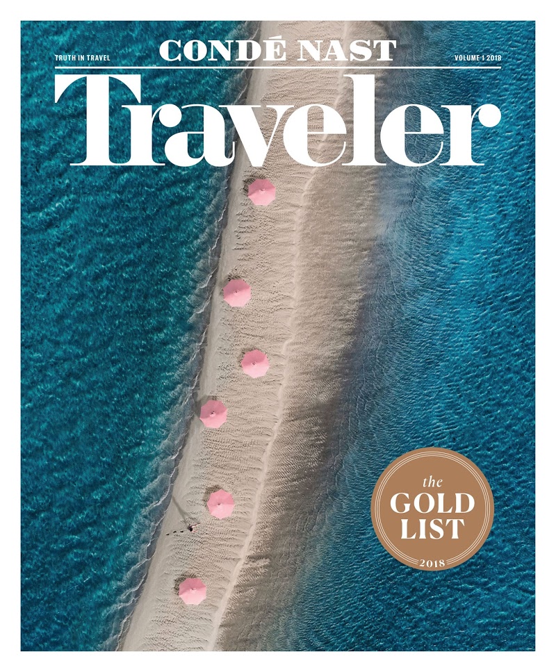 Condé-Nast-Traveler January 01, 2018 Issue Cover