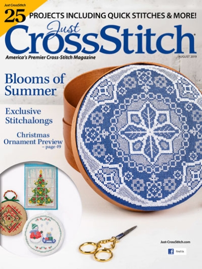 Just CrossStitch August 01, 2019 Issue Cover