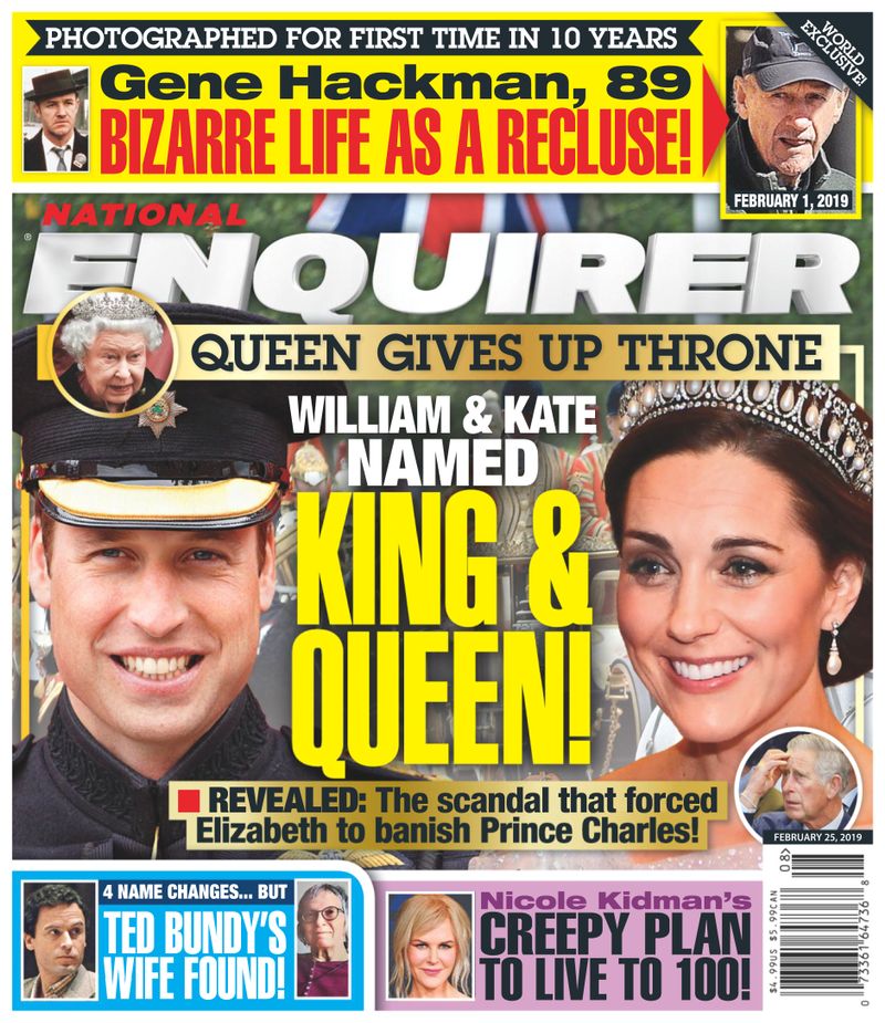 National-Enquirer February 25, 2019 Issue Cover