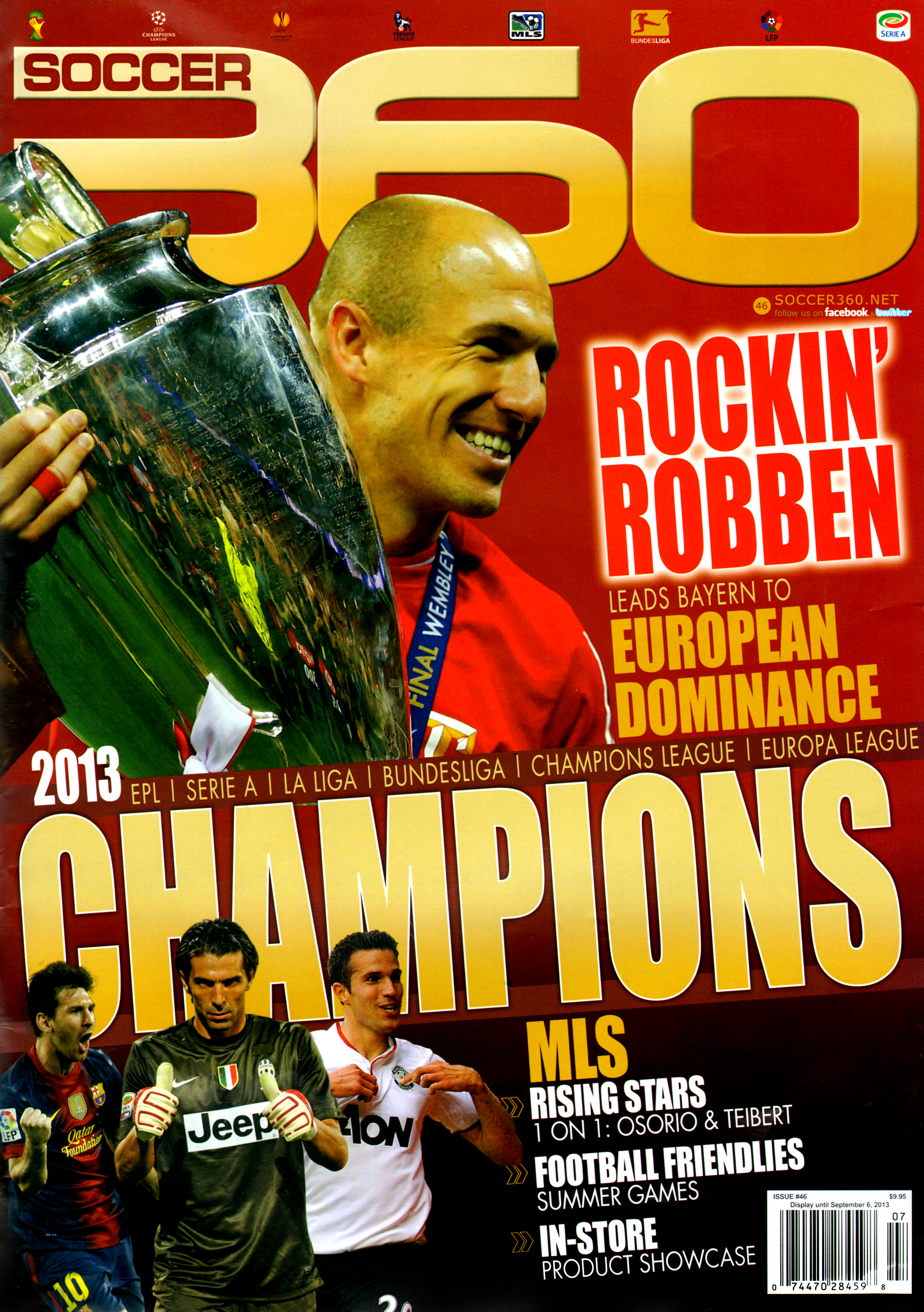 Soccer-360 August 01, 2013 Issue Cover