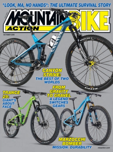 Mountain Bike Action October 01, 2019 Issue Cover