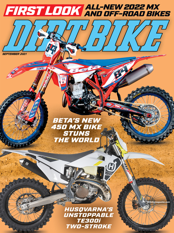 Dirt-Bike September 01, 2021 Issue Cover
