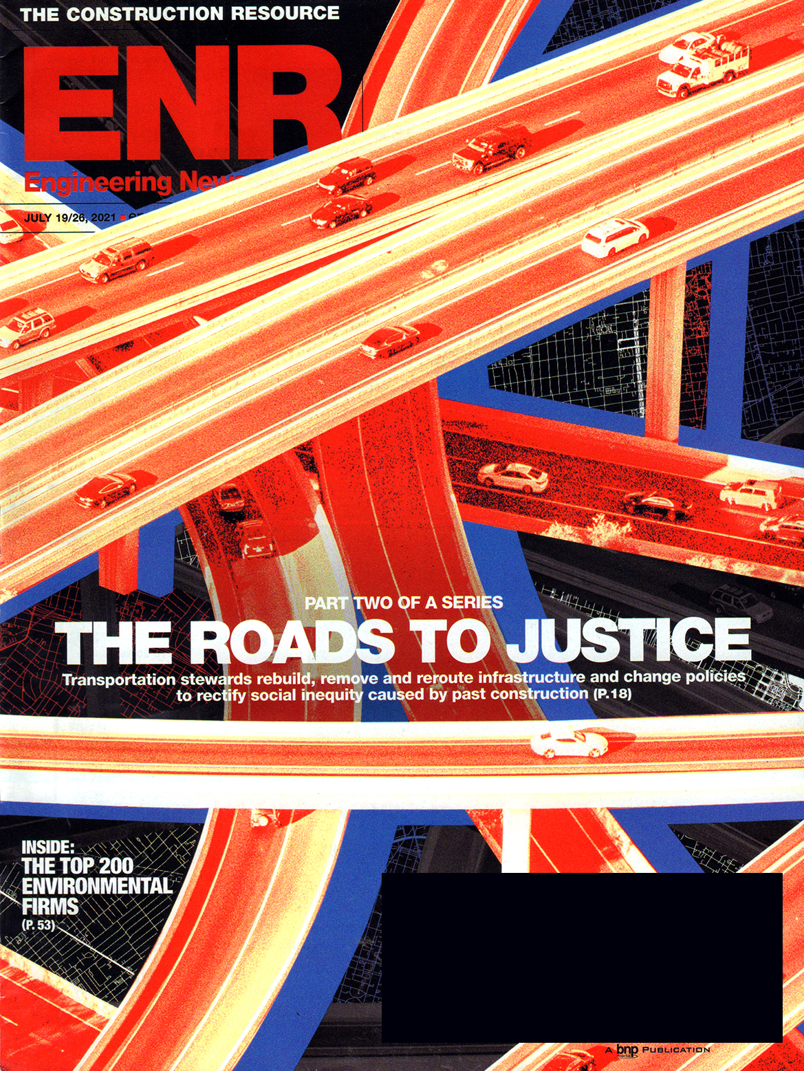 Engineering-News-Record July 19, 2021 Issue Cover