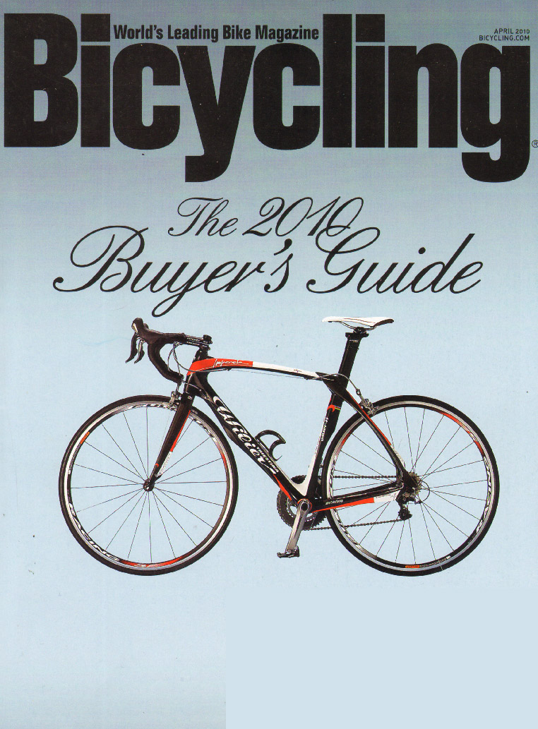 Bicycling April 01, 2010 Issue Cover
