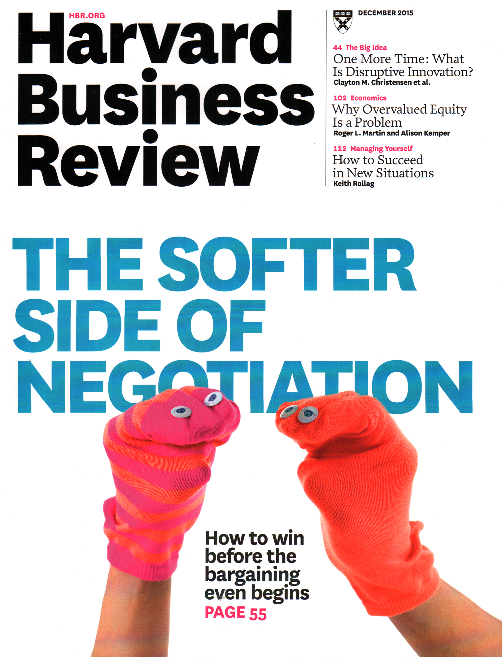 Harvard-Business-Review December 01, 2015 Issue Cover
